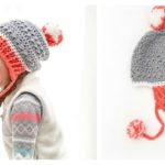 Little Miss Pompom Hat Free Crochet Pattern