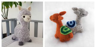 Llama-No-Drama Amigurumi Free Crochet Pattern