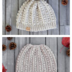 Malia Beanie Free Crochet Pattern and Video Tutorial