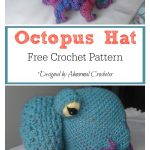 Octopus Hat Free Crochet Pattern