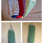 Ziggy Grocery Bag Holder Free Crochet Pattern