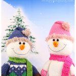 Big Snowman Free Crochet Pattern