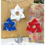 Christmas Star Ornament Free Crochet Pattern