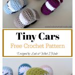 Tiny Cars Free Crochet Pattern