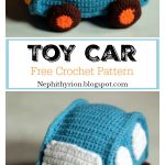 Toy Car Amigurumi Free Crochet Pattern