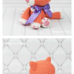 Amigurumi Ginger Cat Free Crochet Pattern