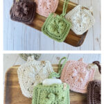 Boho Airpod Holder Free Crochet Pattern and Video Tutorial