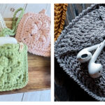 Earbud Pouch Free Crochet Pattern