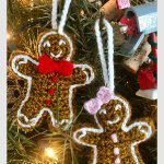 Gingerbread Man Ornament Crochet Pattern