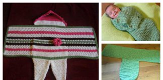 Swaddle Me Baby Cocoon Free Crochet Pattern