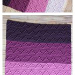 Bobble Wobble Blanket Free Crochet Pattern