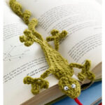 Gecko Bookmark FREE Crochet Pattern