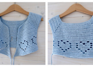 How To Crochet Little Girl’s Ballet Cardigan