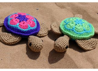 Sea Turtle Amigurumi Free Crochet Pattern