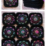 Stained Glass Square FREE Crochet Pattern