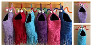 Yip Yips Hanging Baskets Free Knitting & Crochet Pattern