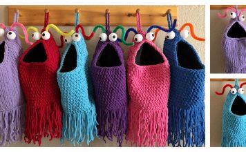 Yip Yips Hanging Baskets Free Knitting & Crochet Pattern