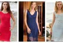 Amazing Woman Dress Free Crochet Pattern