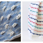 Bobble Stitch Baby Blanket Free Crochet Pattern