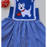 C2C Little Puppy Blue Dress Free Crochet Pattern