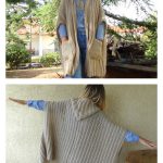Kallisto Poncho Cardigan Free Crochet Pattern