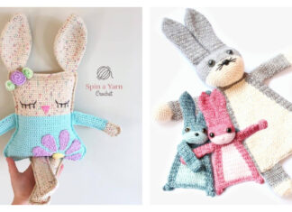 Rabbit Ragdoll Toy Crochet Patterns