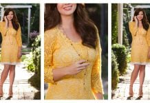 Sunflower Dress FREE Crochet Pattern