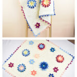 Blooming Spring Blanket Free Crochet Pattern