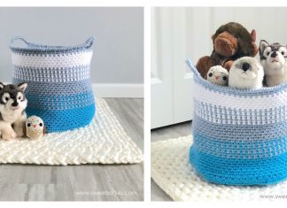 Blue Coast Basket Free Crochet Pattern