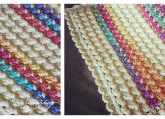 Bubble Puff Blanket Free Crochet Pattern and Video Tutorial