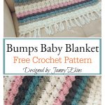 Bumps Baby Blanket Free Crochet Pattern