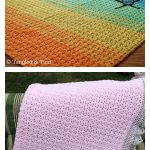 Bumps Baby Blanket Free Crochet Pattern