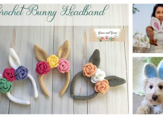 Bunny Ears Headband Free Crochet Pattern