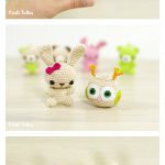 Bunny Keychain Free Crochet Pattern
