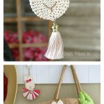 Bunny Pendant Keychain Free Crochet Pattern