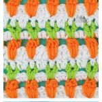 Carrot Stitch Free Crochet Pattern and Video Tutorial