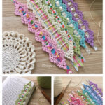 Celebration Bookmark Free Crochet Pattern