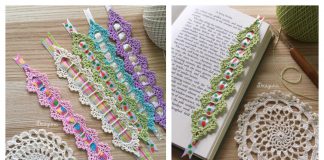 Celebration Bookmark Free Crochet Pattern