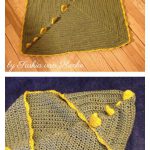 Dino Baby Hooded Blanket Free Crochet Pattern