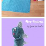 Dino Hooded Blanket Free Crochet Pattern