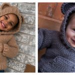 Kids Hoodie Free Crochet Pattern