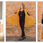 Pineapple Drop Cardigan Crochet Pattern