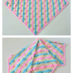 Uniflower Baby Blanket Free Crochet Pattern