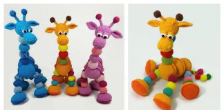 Amalka Giraffe Amigurumi Free Crochet Pattern