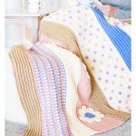 Bloom Afghan Blanket Free Crochet Pattern