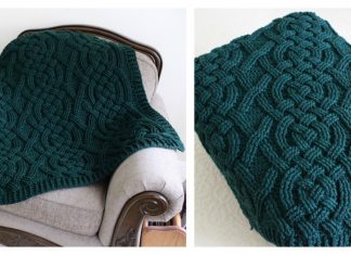 Cloverhill Cable Blanket Crochet Pattern