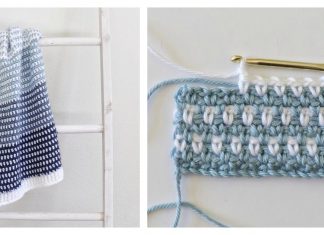 Country Blues Baby Blanket Free Crochet Pattern