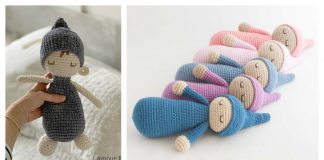 Free Sleepy Doll Amigurumi Crochet Pattern