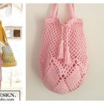 Hummingbird Market Tote Bag Free Crochet Pattern