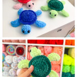Mini Turtles Free Crochet Pattern